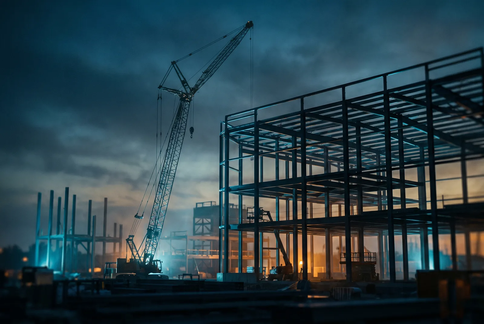 Alpha Construction website project showcase page